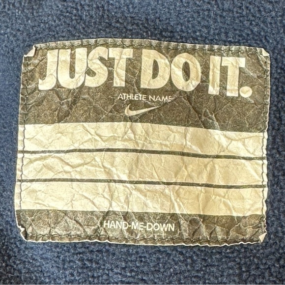 Nike Toddler Red White & Blue Color Block Hooded Fleece Lined Jacket Size 2T - Picture 9 of 10